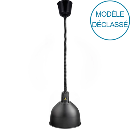 Lampe Chauffante Noire - Déclassé