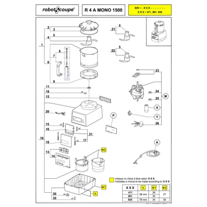 Ens Socle Pa R401