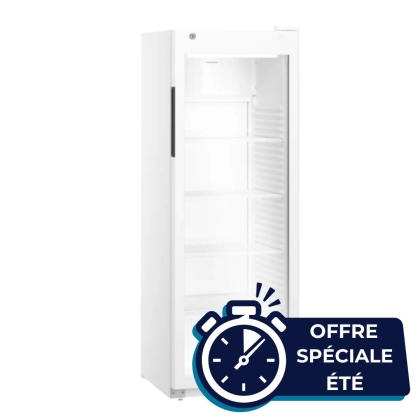 Armoire à Boissons Ventilée Vitrée 347L Blanc