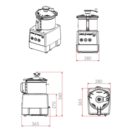 Blixer 5 Robot Coupe – 5,9 L