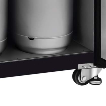 Refroidisseur de Fut noir - 6x20L