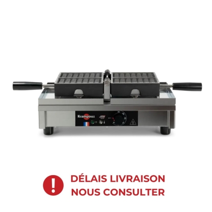 Gaufrier électrique ouverture 180° - 4 x 7 Bruxelles