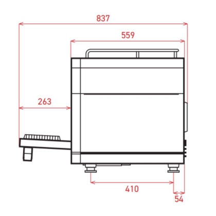 Four à cuisson ultra-rapide nouvelle génération - Gris Anthracite