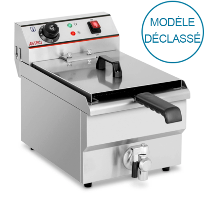 Friteuse Électrique 10L avec Vidange - Déclassé