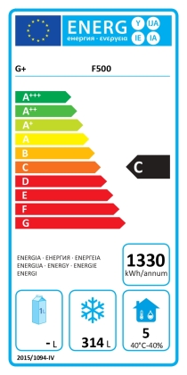 Armoire négative ventilée, Euronorme - 460 L