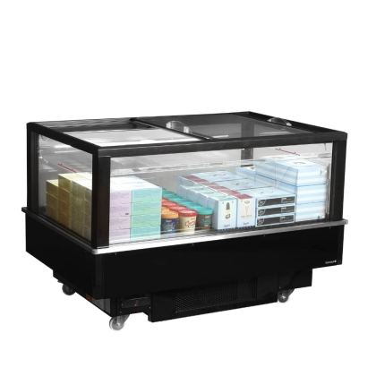 Congélateur Noir pour Achats Impulsifs 320L