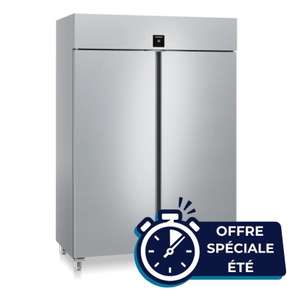 Armoire négative ventilée GN2/1 - cuve inox emboutie - 2 portes - 1360L