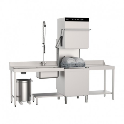 Lave Vaisselle à Capot 15 L, Panier 500x500mm, 7 programmes