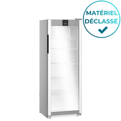 Armoire à Boissons inox ventilée, porte vitrée, 347L, Liebherr - Déclassé