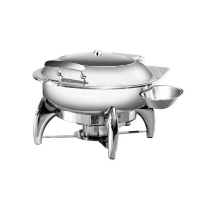 Chafing Dish rond couvercle hublot