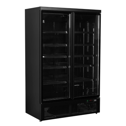  Vitrine réfrigérée 2 portes, 809L - Classe B