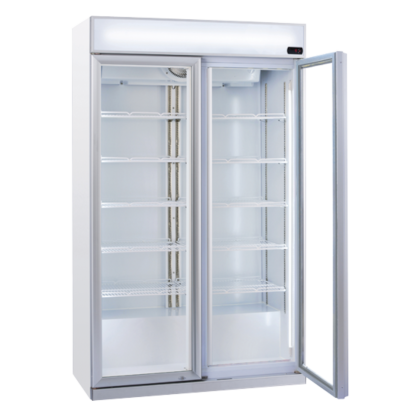 Armoire à Boissons 2 portes 1050 Litres avec bandeau lumineux