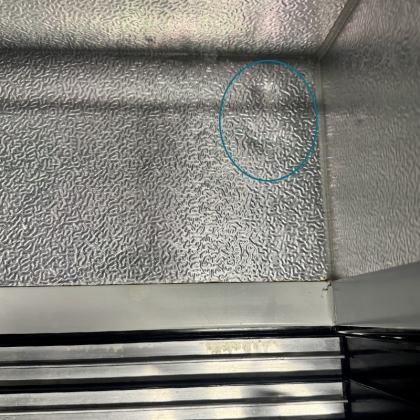 Frigo de Bar Sous Comptoir 2 Portes Coulissantes - Déclassé