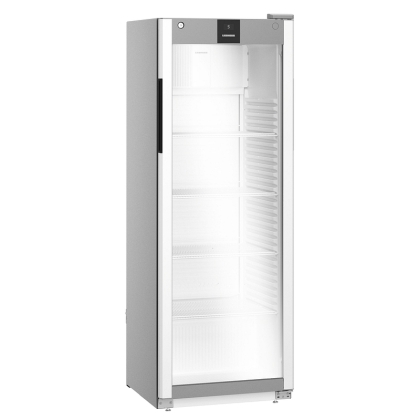 Armoire positive inox ventilée, porte vitrée, 347L - LIEBHERR