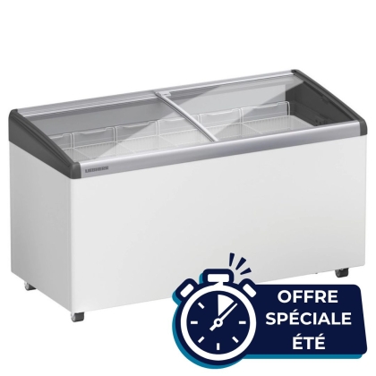 Congélateur coffre - 302 L - Porte vitrés