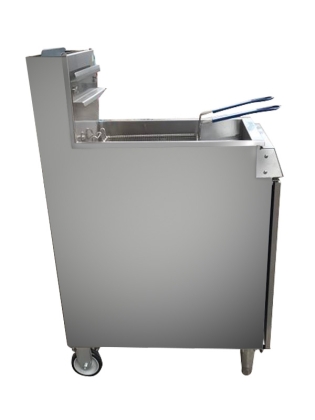 Friteuse Gaz Sur Coffre Haut Rendement 25L