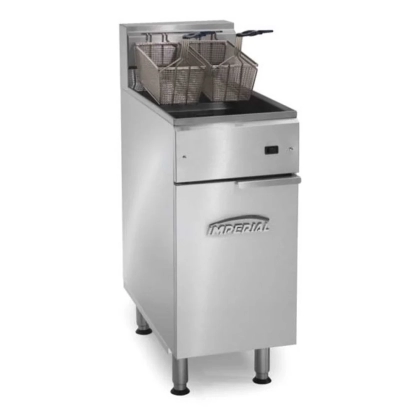 Friteuse électrique sur coffre, haut rendement - 27 L