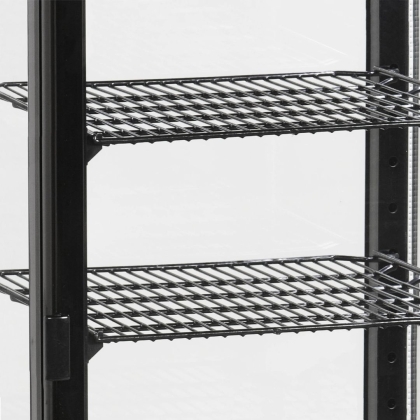 Vitrine Réfrigérée Noir Pour Comptoir 58L