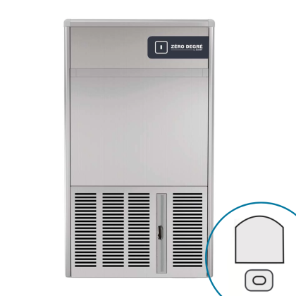 Machine à glaçons creux 28kgs/jours 190W