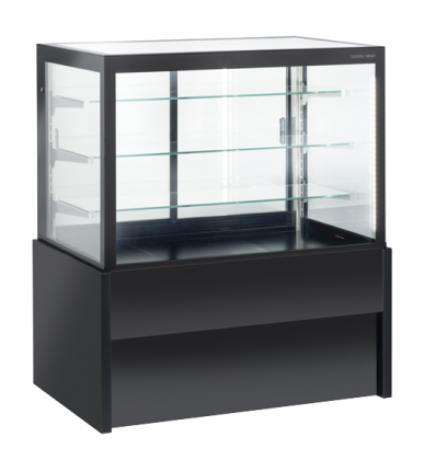 Vitrine Réfrigéré Service Noir - 349L