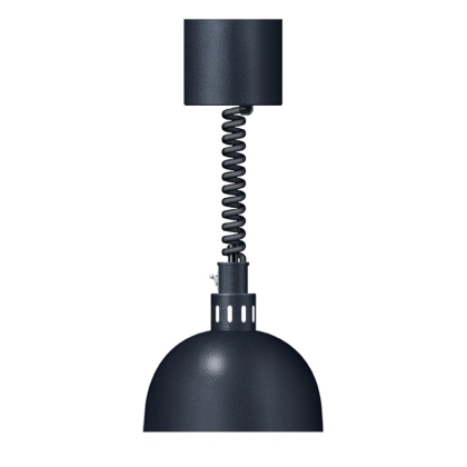 Lampe Chauffante Noire Cordon Rétractable