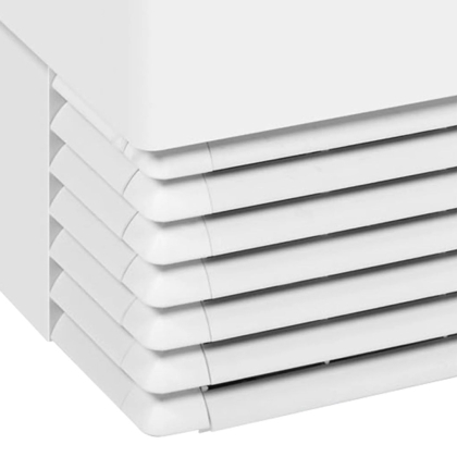 Congélateur de Crème Glacée Vitrine Bombée, 4 Bacs