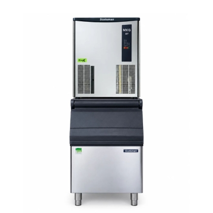 Machine à Glaçons Gourmets Xsafe 152Kg/Jour - Bac De Stockage 129Kg