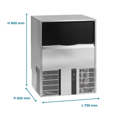 Machine à Glaçons Gourmet - 80 Kg/Jour