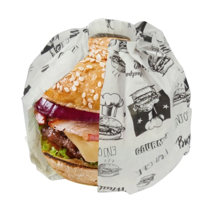 Emballage Burger Pleatpak - XL Snack