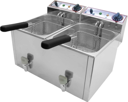 Friteuse Électrique Double 2x10L - Déclassé