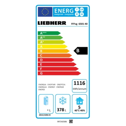 Armoire Réfrigérée Négative Blanche avec NoFrost 544L
