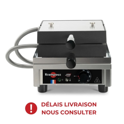 Gaufrier électrique ouverture 180° - basculement avant / arrière - Ronde