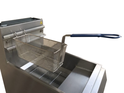 Friteuse Gaz Sur Coffre Haut Rendement 25L