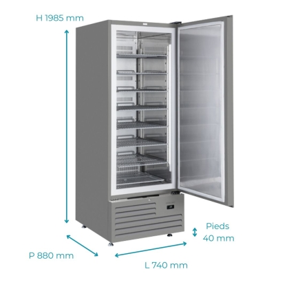 Armoire négative pour crème glaçée