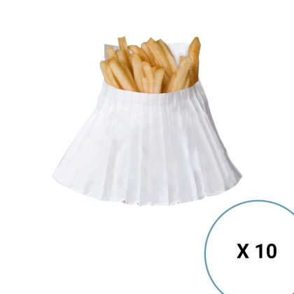 Pack 10 Emballage Frites Magic Bag