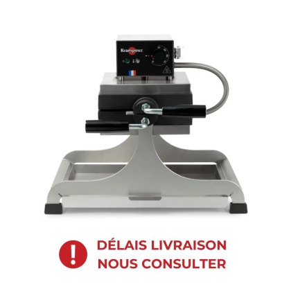 Gaufrier électrique tournant petit modèle - gaufres rondes