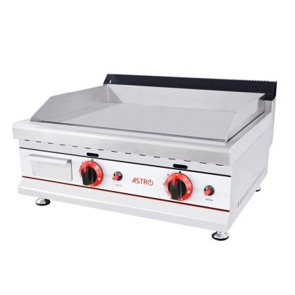 Plancha Gaz Acier 65 x 61 cm - Déclassé
