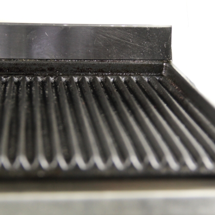 Grill Panini Électrique Rainuré Double - Déclassé