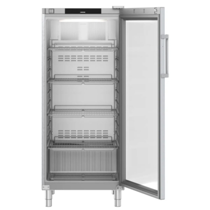 RéfrigérateUr Vitrée GN 2/1 Ventilé Inox 600L