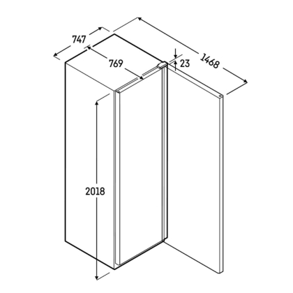 RéfrigérateUr GN 2/1 Ventilé Blanc 655L