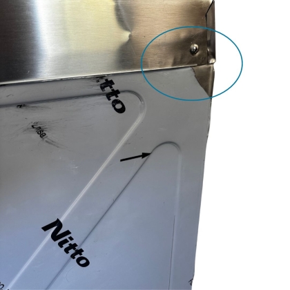Lave Verre 40x40 avec Pompe de Vidange et Doseur de produit de lavage - Déclassé