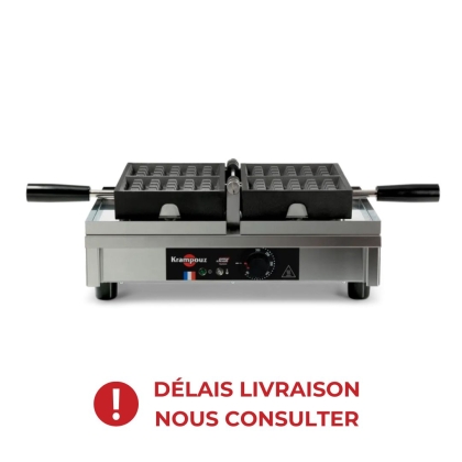 Gaufrier électrique ouverture 180° - 4 x 5 Liège
