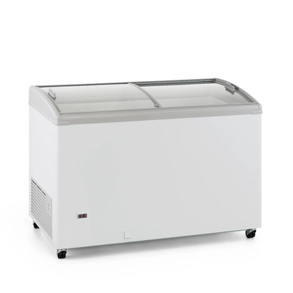 Congélateur crème glacée, portes vitrées incurvées - 500 L - Déclassé