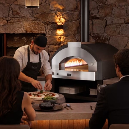 Four à pizza gaz, 6 pizzas - Alfa Quick