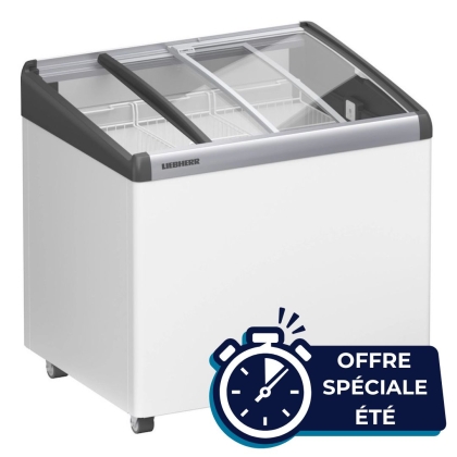 Congélateur coffre - 143 L - Porte vitrés