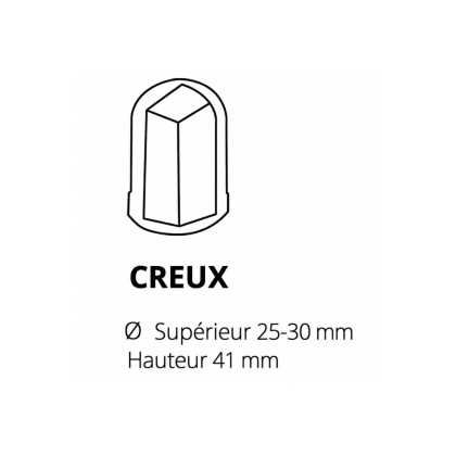 Machine à Glaçons Creux 23kgs/jours 220W