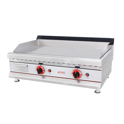 Plancha Gaz Professionnelle Acier 80 x 61cm