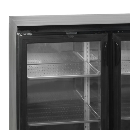 Arrière De Bar 4 Portes Vitrées - 630L - Classe C