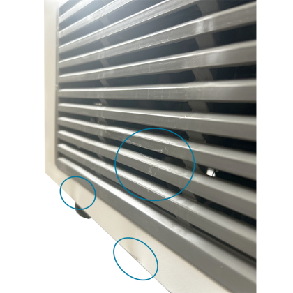 Congélateur crème glacée, portes vitrées incurvées - 500 L - Déclassé