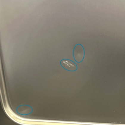 Lave Verre 40x40 avec Pompe de Vidange Déclassé